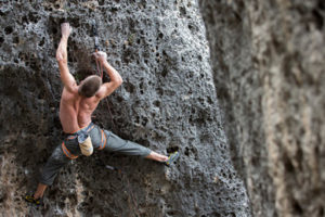 Bighorns Climbing